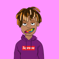 NFT Juice WRLD with Serial  1285 from HBAR NFT Collection  Dead Poets Society