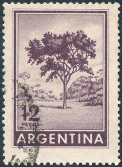 NFT Quebracho tree with Serial  6 from HBAR NFT Collection  Philately