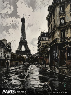 NFT The Eiffel Tower  with Serial  14 from HBAR NFT Collection  Hashtraveler and The Great Places 