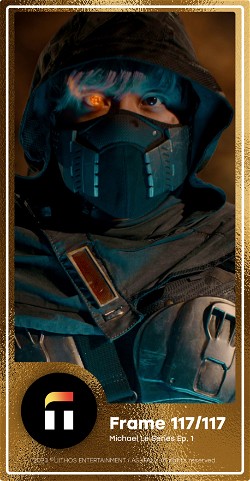 NFT Ashfall: Michael Le Live Action Trading Card Series 1 with Serial  117 from HBAR NFT Collection  Ashfall: Michael Le Live Action Trading Card Series 1