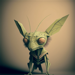NFT The Grasshopper with Serial  53 from HBAR NFT Collection  The Famous LSD Cat Experiment