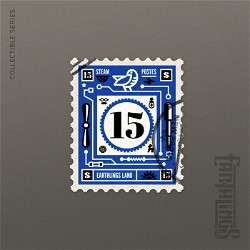 NFT Number 15 Volume 1 - Classic with Serial  1122 from HBAR NFT Collection  Earthlings Stamps