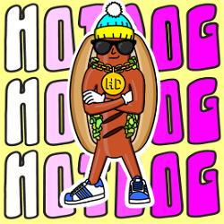 NFT CAP - Hotdog Hustle - Gen 1 #389 with Serial  563 from HBAR NFT Collection  CAP - Hotdog Hustle - Hustle Dogs - Gen 1