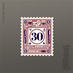 NFT Number 30 Volume 1 - Classic with Serial  736 from HBAR NFT Collection  Earthlings Stamps