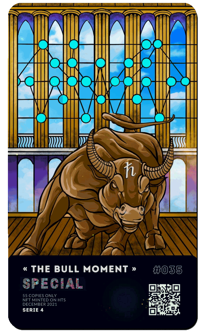 HBAR NFT Collection #035 The Bull Moment