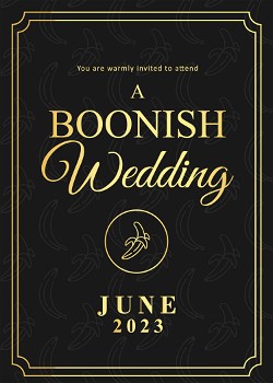 HBAR NFT Collection A Boonish Wedding Invitation