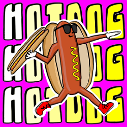 NFT CAP - Hotdog Hustle - Special Editions with Serial  34 from HBAR NFT Collection  CAP - Hotdog Hustle - Special Editions