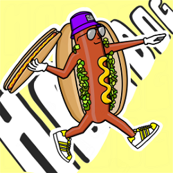 NFT CAP - Hotdog Hustle - Gen 1 #327 with Serial  625 from HBAR NFT Collection  CAP - Hotdog Hustle - Hustle Dogs - Gen 1