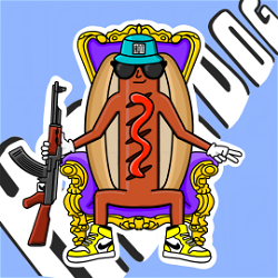 NFT CAP - Hotdog Hustle - Gen 1 #499 with Serial  453 from HBAR NFT Collection  CAP - Hotdog Hustle - Hustle Dogs - Gen 1