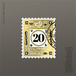 NFT Number 20 Volume 1 - Gold with Serial  862 from HBAR NFT Collection  Earthlings Stamps