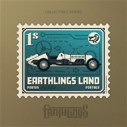 NFT Car 1 - Classic with Serial  1007 from HBAR NFT Collection  Earthlings Stamps