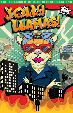 HBAR NFT Collection The Jolly Llamas - Special Edition Comic