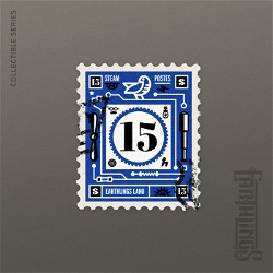 NFT Number 15 Volume 1 - Classic with Serial  513 from HBAR NFT Collection  Earthlings Stamps